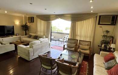 Imagem: O apartamento na cobertura possui 5 Dormitórios, 5 Banheiros