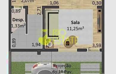 Imagem 2: Casa DUPLEX COM SUÍTE, 82m2, Belmonte, Volta Redonda, RJ