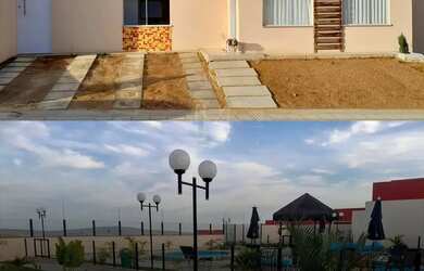 Imagem: A casa possui 3 Dormitórios, 1 Banheiro, 1 Vaga na garagem