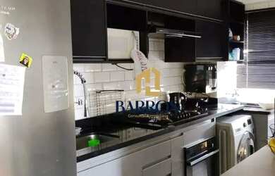 Imagem: O apartamento possui 2 Dormitórios, 1 Banheiro, 1 Vaga na garagem