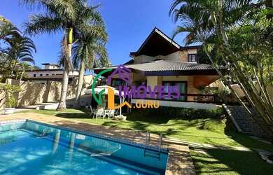 Imagem: A casa em condomínio possui 4 Dormitórios, 5 Banheiros, 5