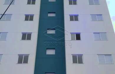 Imagem: O apartamento possui 1 Dormitório, 1 Banheiro, 1 Vaga na garagem