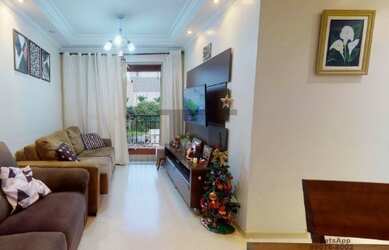 Imagem: O apartamento possui 3 Dormitórios, 1 Banheiro, 1 Vaga na garagem