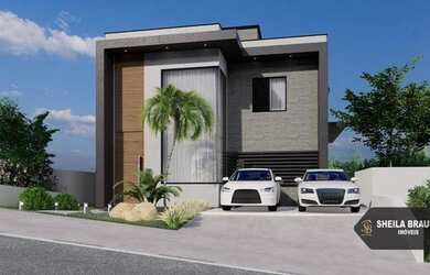 Imagem: A casa em condomínio possui 3 Dormitórios, 4 Banheiros, 4