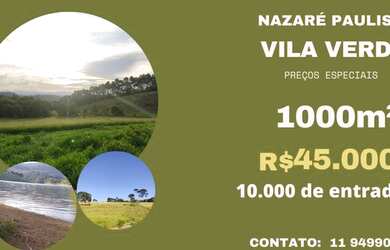 Imagem 1: Lote/Terreno para venda tem 1000 metros quadrados em vila verde