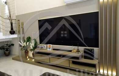 Imagem: A casa em condomínio possui 3 Dormitórios, 5 Banheiros, 4