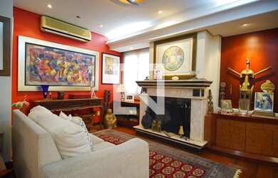 Imagem: O apartamento na cobertura possui 4 Dormitórios, 5 Banheiros