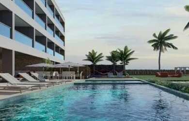 Imagem: O apartamento possui 1 Dormitório, 1 Banheiro, 1 Vaga na garagem