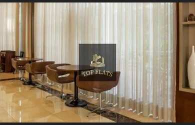 Imagem: O studio possui 1 Dormitório, 1 Banheiro, 1 Vaga na garagem