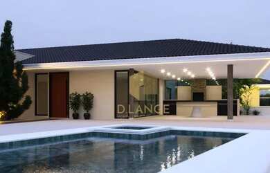 Imagem: A casa em condomínio possui 5 Dormitórios, 5 Banheiros, 5