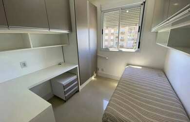 Imagem 5: Apartamento Semi-Mobiliado com Suíte, Closet e Sacada Gourmet no Condomínio Fit Jardins Z