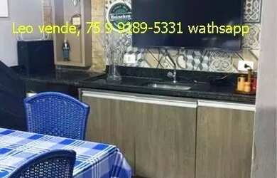 Imagem: A casa em condomínio possui 3 Dormitórios, 2 Banheiros, 2