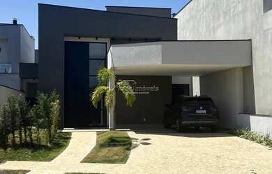 Imagem 1: Casa térrea moderna com piscina em Paulínia