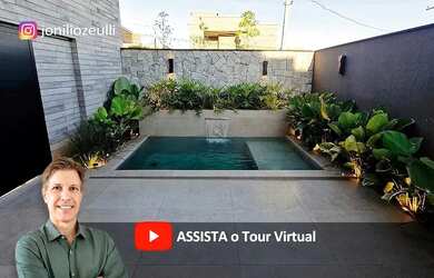 Imagem: A casa em condomínio possui 3 Dormitórios, 5 Banheiros, 4