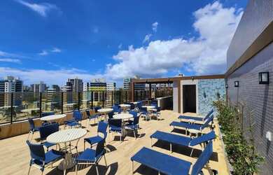 Imagem 16: Studio Mobiliado Distribuído Em 34M², Varanda E Vagas Rotativas. 10J6KHF