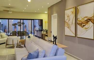 Imagem 7: Casa Térrea e mobiliada com muito bom gosto à venda no Condomínio Buona...