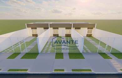 Imagem: A casa possui 2 Dormitórios, 1 Banheiro, 2 Vagas na garagem