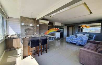 Imagem: O apartamento possui 3 Dormitórios, 3 Banheiros, 2 Vagas na