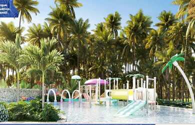 Imagem 9: 41,58m2 pé na areia carneiros térreo vista piscina, urgente última...