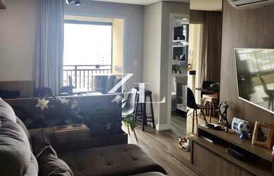 Imagem: O apartamento possui 2 Dormitórios, 2 Banheiros, 1 Vaga na