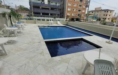 Imagem: O apartamento possui 1 Dormitório, 1 Banheiro, 1 Vaga na garagem