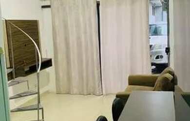 Imagem: O studio possui 1 Dormitório, 1 Banheiro, 1 Vaga na garagem