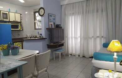 Imagem: O studio possui 1 Dormitório, 1 Banheiro, 1 Vaga na garagem