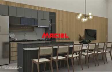 Imagem: A casa em condomínio possui 3 Dormitórios, 4 Banheiros, 2