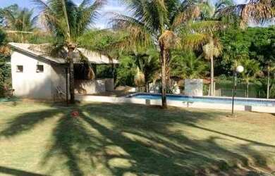 Imagem: A fazenda possui 400m² de Área, Churrasqueira, Piscina e