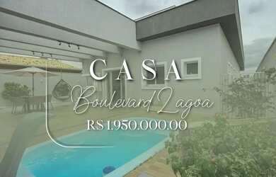 Imagem: A casa possui 4 Dormitórios, 3 Banheiros, 2 Vagas na garagem