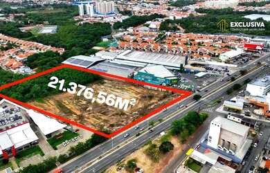 Imagem: O terreno possui 21.376m² de Área e está localizado em Cohama