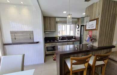 Imagem 9: Apartamento três suítes lavabo orientação solar oeste norte bairro nobre Capão d