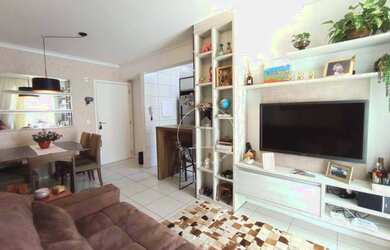 Imagem: O apartamento possui 2 Dormitórios, 2 Banheiros, 1 Vaga na