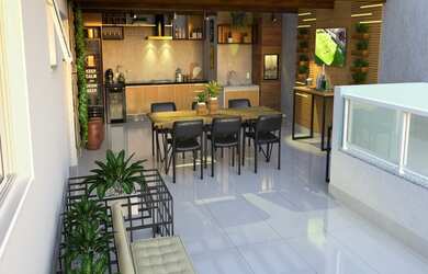 Imagem 12: APARTEMENTO COBERTURA NA PLANTA BAIRRO SANTA MARIA COM VARANDA GOURMET...