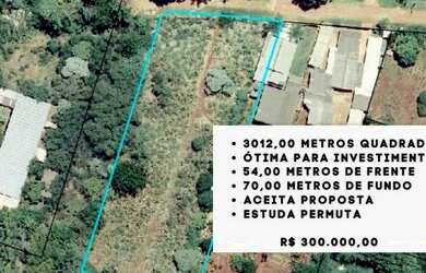 Imagem: A chácara possui 3.012m² de Área e está localizado em Indústrias