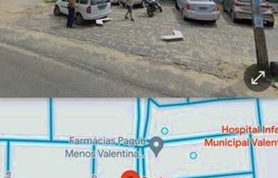 Imagem: O terreno possui 720m² de Área e está localizado em Valentina