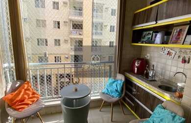 Imagem: O apartamento possui 3 Dormitórios, 3 Banheiros, 1 Vaga na