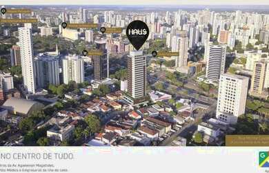 Imagem: O studio possui 1 Dormitório, 1 Banheiro, 34m² de Área e