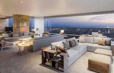 Imagem: O apartamento possui 5 Dormitórios, 5 Banheiros, 5 Vagas na