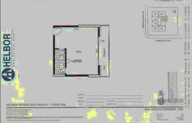 Imagem 3: Sala, 40 m² - venda por R$ 310.000,00 ou aluguel por R$ 1.650,00/mês...