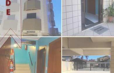 Imagem: O apartamento possui 1 Dormitório, 1 Banheiro, 1 Vaga na garagem