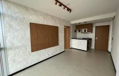 Imagem: O apartamento possui 1 Dormitório, 1 Banheiro, 1 Vaga na garagem