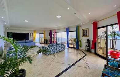 Imagem 8: Luxuoso apartamento de frente para o mar em condomínio de alto padrão...