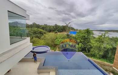 Imagem: Mega mansão no Condomínio Marina Rio Belo, com 1129m2 com