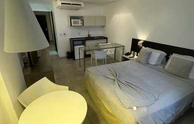 Imagem: A casa possui 1 Dormitório, 1 Banheiro, Imóvel mobiliado e