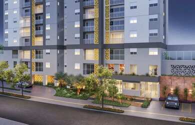 Imagem: O apartamento possui 3 Dormitórios, 2 Banheiros, 2 Vagas na