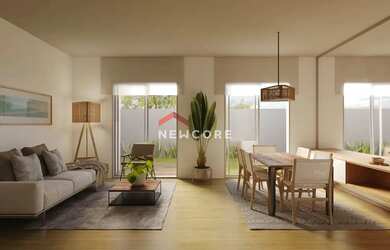 Imagem: A casa em condomínio possui 3 Dormitórios, 2 Banheiros, 1