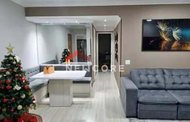 Imagem: O apartamento possui 3 Dormitórios, 2 Banheiros, 1 Vaga na