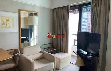 Imagem: O studio possui 1 Dormitório, 1 Banheiro, 1 Vaga na garagem