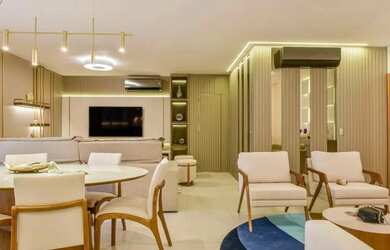 Imagem: O apartamento possui 3 Dormitórios, 4 Banheiros, 2 Vagas na